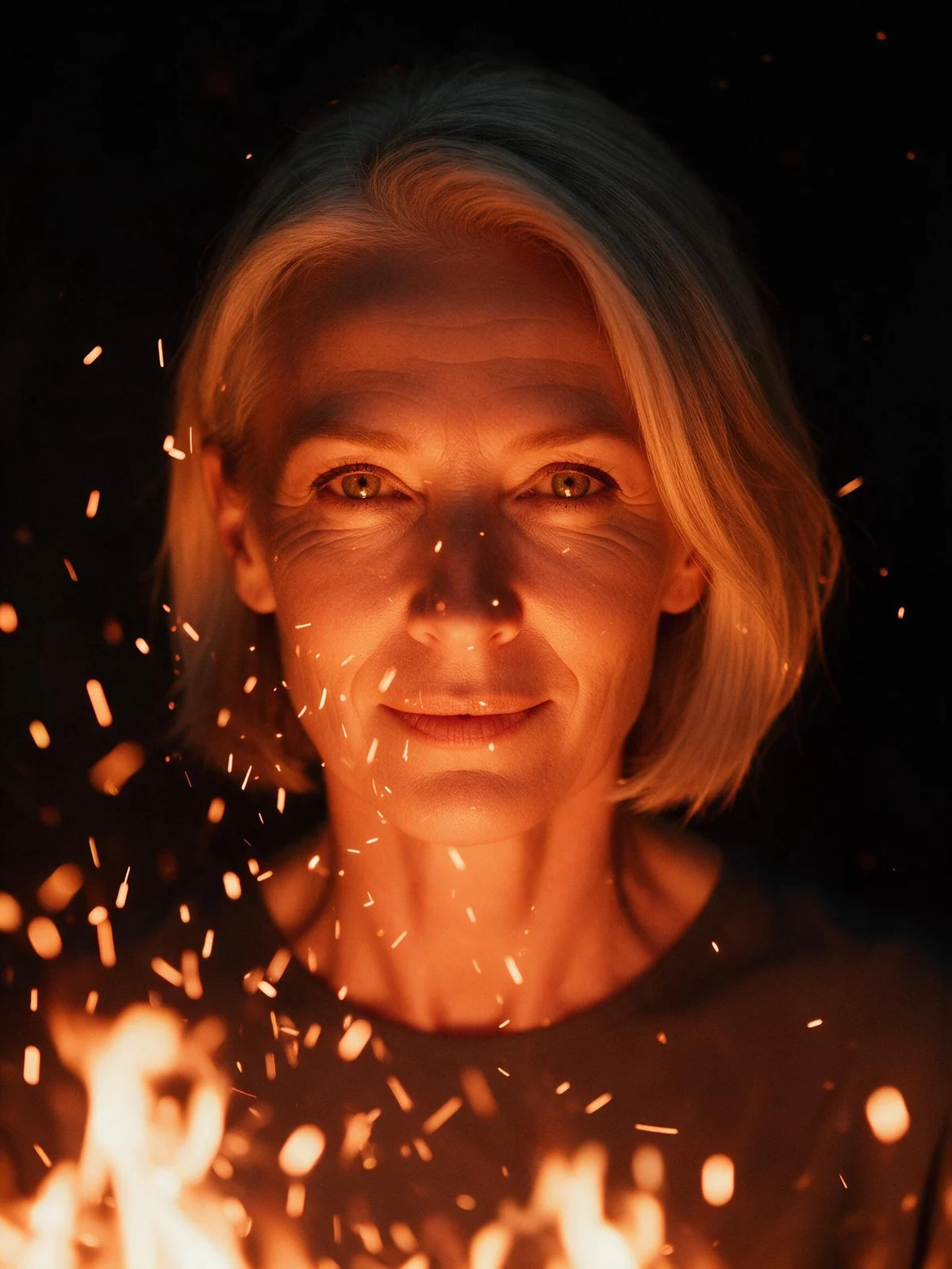 🔥 Fire Portrait