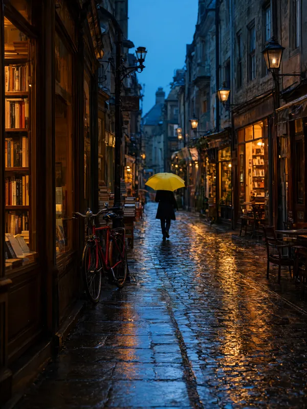 КНИЖНАЯ УЛИЦА — Qwen Image 2.1